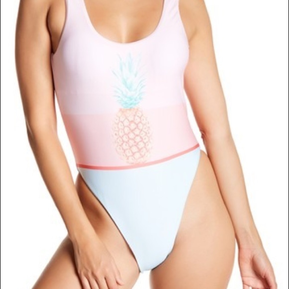 Bikini Lab | Pop Art Pineapple One-Piece
